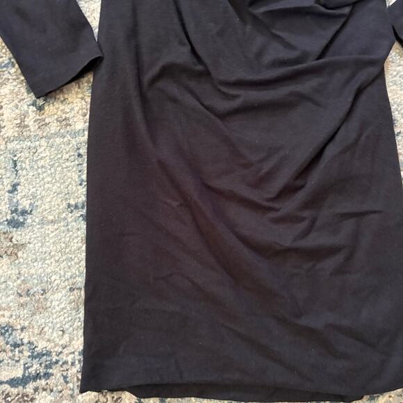 Athleta Wilder Long Sleeve Black Dress - Picture 3 of 6